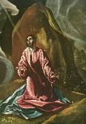 El Greco christ on the mount of olives oil painting artist